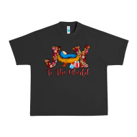 Pigment Black joy to the world Urban Heavy Tee - AdoDesignShop