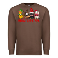 Chestnut meowy christmas Premium Sweatshirt - CowGirlArtShop