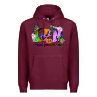 Burgundy lpn licensed practical nurse Premium Hoodie - CowGirlArtShop