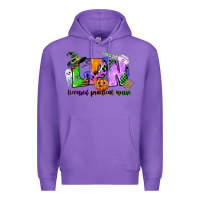 Purple lpn licensed practical nurse Premium Hoodie - CowGirlArtShop