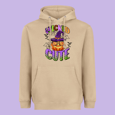 Wicked Cute Heavyweight Hoodie Designed By Cowgirlartshop