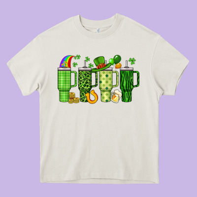 Obsessive Cup Disorder St Patrick S Day Heavy Core Tee Designed By Artiststas