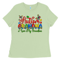 Matcha autism grandma i love my grandson Ladies Tee - Artiststas