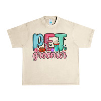 Sandshell pet groomer Urban Heavy Tee - MaliasSmallBusiness