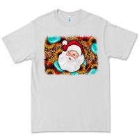 Dove Grey santa background Premium Tee - JahusDesignShop