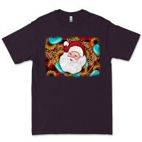 Plum santa background Premium Tee - JahusDesignShop