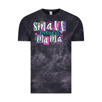 Cloud Black small business mama Vintage Tee - MaliasSmallBusiness
