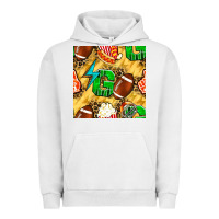 Pigment Lunar Rock american football go with thunder and leopard  seamless pattern Urban Hoodie - BundleAndBundleShop