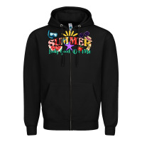Black summer looks good on me Zipper Hoodie - NancyCooperArtShop
