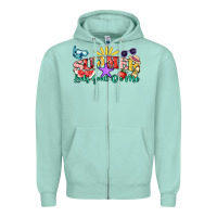 Seafoam summer looks good on me Zipper Hoodie - NancyCooperArtShop