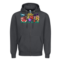 Smoke summer looks good on me Zipper Hoodie - NancyCooperArtShop