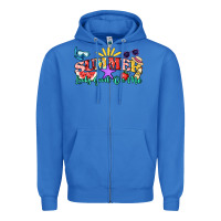 True Royal summer looks good on me Zipper Hoodie - NancyCooperArtShop