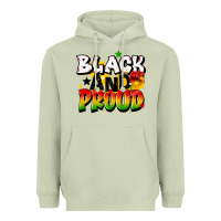 Matcha black and proud Heavyweight Hoodie - CowGirlArtShop