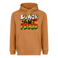 Meerkat black and proud Heavyweight Hoodie - CowGirlArtShop