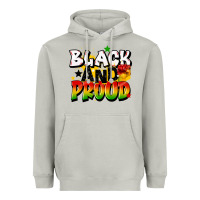 Moon Dust black and proud Heavyweight Hoodie - CowGirlArtShop