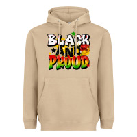 Mushroom black and proud Heavyweight Hoodie - CowGirlArtShop