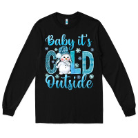 Black baby it's cold outside bbs Long Sleeve Tee - BundleAndBundleShop