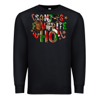 Black santas favorite ho Premium Sweatshirt - CowGirlArtShop