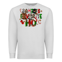 Dove Grey santas favorite ho Premium Sweatshirt - CowGirlArtShop