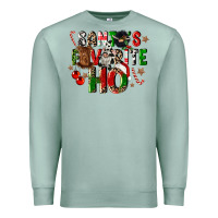 Seafoam santas favorite ho Premium Sweatshirt - CowGirlArtShop