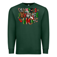 Sports Green santas favorite ho Premium Sweatshirt - CowGirlArtShop