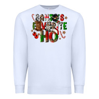 White santas favorite ho Premium Sweatshirt - CowGirlArtShop