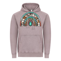 Vintage Zinc blessed western rainbow Vintage Hoodie - Jasminsmagicworld