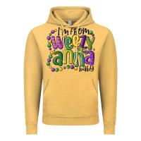 Vintage Mustard i'm from weezy anna baby mardi gras Vintage Hoodie - MaliasSmallBusiness