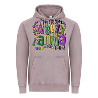 Vintage Zinc i'm from weezy anna baby mardi gras Vintage Hoodie - MaliasSmallBusiness