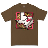 Cacao leopard volleyball texas map Premium Tee - Jasminsmagicworld