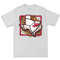 Dove Grey leopard volleyball texas map Premium Tee - Jasminsmagicworld