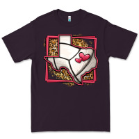 Plum leopard volleyball texas map Premium Tee - Jasminsmagicworld