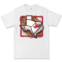 White leopard volleyball texas map Premium Tee - Jasminsmagicworld