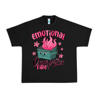 Black emotional dumpster fire Urban Heavy Tee - MaliasSmallBusiness