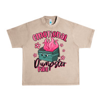 French Oak emotional dumpster fire Urban Heavy Tee - MaliasSmallBusiness