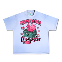 Grape Ice emotional dumpster fire Urban Heavy Tee - MaliasSmallBusiness