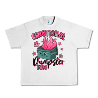 Lunar Rock emotional dumpster fire Urban Heavy Tee - MaliasSmallBusiness