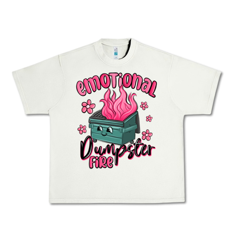 Emotional Dumpster Fire Urban Heavy Tee by MaliasSmallBusiness | Teevron
