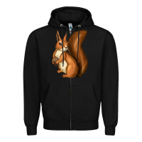 Black siqurell Zipper Hoodie - texasbilliewilder