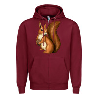 Burgundy siqurell Zipper Hoodie - texasbilliewilder