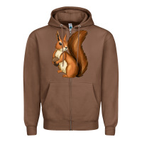 Chestnut siqurell Zipper Hoodie - texasbilliewilder