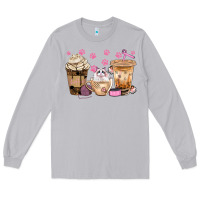 Moon Dust cat coffee cups with paw bbs Long Sleeve Tee - BundleAndBundleShop