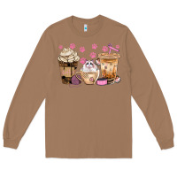 Toasted Coconut cat coffee cups with paw bbs Long Sleeve Tee - BundleAndBundleShop