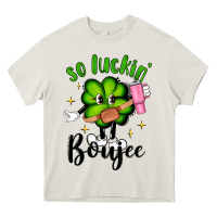 Cream so luckin boujee Heavy Core Tee - Artiststas