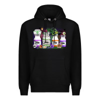 Black nurse medicine bottles Premium Hoodie - CowGirlArtShop