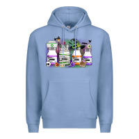 Colony Blue nurse medicine bottles Premium Hoodie - CowGirlArtShop