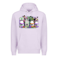 Lilac nurse medicine bottles Premium Hoodie - CowGirlArtShop