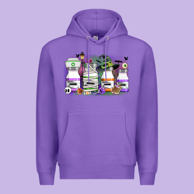 Nurse Medicine Bottles Premium Hoodie Designed By Cowgirlartshop