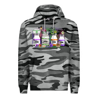 Slate Camo nurse medicine bottles Premium Hoodie - CowGirlArtShop