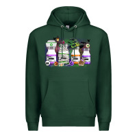 Sports Green nurse medicine bottles Premium Hoodie - CowGirlArtShop